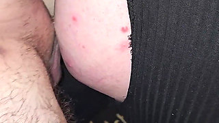 I Cut Her Pants and Fucked Her Ass. I Used It Quickly While Her Husband Was at the Store