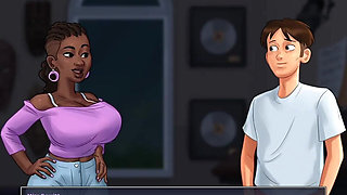 Black Teacher Loves Riding 18 Plus College Boy's Huge Cock Cowgirl Sex