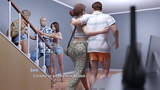 Awam MILF Amelie - Part 12 - Lucky Sam Enjoy a Steamy Beach Threesome-while Amelie Reads a Book