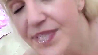 German Blonde Loves Outdoor Piss Games