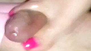 Italian Barbie Pink Fingers Make a Fantastic Heel Footjob!