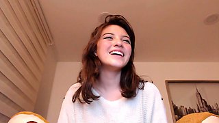 Beautiful brunette in sexy solo fingering masturbation 4 wmv