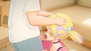 HoneyCome - Hostile schoolgirl comes to my room and gets fucked