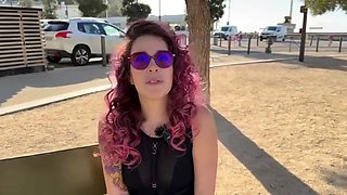 Beauty Amateur Redhead Teen make Perfect Blowjob