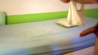 Stepsister in Law Panty Hump Masturbation