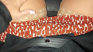 Step Mommy Seduces Taxi Driver in Stockings & High Heels - Mature Amateur Tease