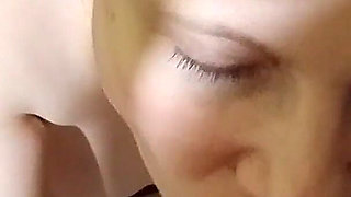 I'm a Redheaded Russian Slut of a Wife with Cum in My Mouth!