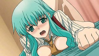 Hentai Titty Fuck Ends in a Creampie