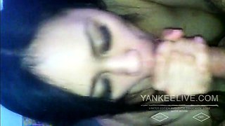 Filipina Amateur Sucks and Swallows Big Cock