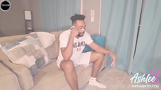 Amateur ebony delivers intense anal and big tit passion