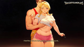 I Love Your Wife Part 05 By VelniDokra - Busty Sexy Hentai Wife and Her Chubby Friend - 3D Game