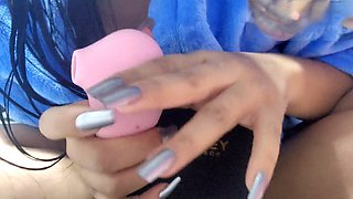 Succionador clitoris, pussy close up, pussy stretching