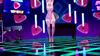 [mmd] Haku -i Will Be Yours Anal Plug Pussy Double Succubus Pattern Pink Erotic Fun Uniform