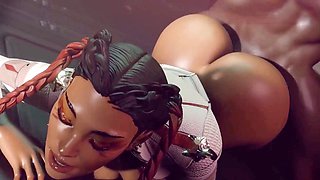 Uncensored 3D hentai gameplay fuckfest simulator