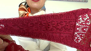 Sniffing Panties and Cumming! Lady Victoria Valente