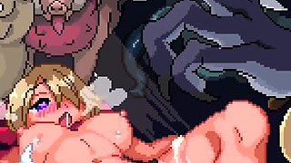 Awesome hentai anal sex with stunning excited nurse