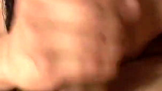 Aubrey Adams sucks, masturbates and fucks a big cock in an interracial threesome sex