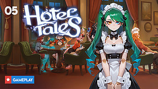 Hotel Tales Gameplay Part 5 - Investigating Paulo's Disappearance During Dinner