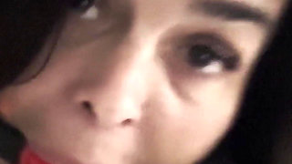 Latina Oiled in Strappado and Gagged (4k)
