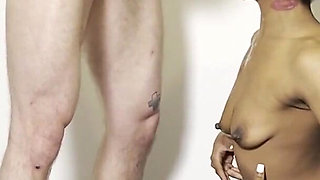 Slutty Ebony Maid Takes Bwc Pounding