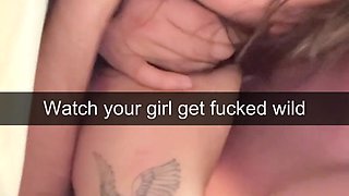 nineteen yr senior Teenie Cuckold on BOYFRIEND in School dormitory, Snapchat Compilation