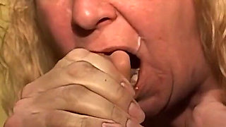 Pregnant Redhead Slut Gets Pounded Hard in Every Hole