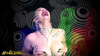 Binaural ASMR & mindfuck! Jerk to my mouth and spit!