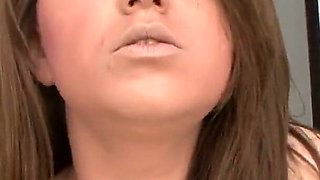 Hot chick sucks a guy's dong and fucks it