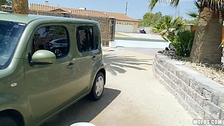 Fruity whore Diamond Banks POV adult scene