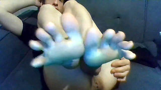 Footplay Fetish Fanclub Video of the Month (ffvotm) Bonus Video June 2021 (no Audio)