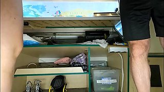 Steaming mega-bitch with splendid backside recorded by voyeur camera at work - voyeur point of view