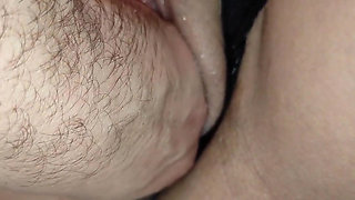 I put my hand in my pregnant stepsister's pussy until she pees