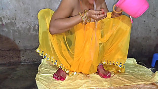 Desi Cute Village Girl Sweat Boobs and Tight Pussy