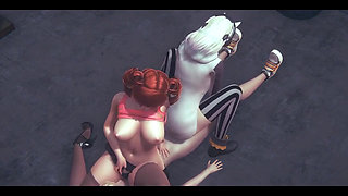 Futanari Hentai 3D Uncensored - Omura Hardsex at the Street - Japanese Asian Manga Anime Film Game Porn