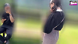 Office Heat-a Recruit-style Muse Mixes Her Sweet Voice with a Bold Outdoor Drink Chapter-2