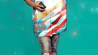 Slut Ebony Loves Her Bottle