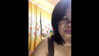 Filipina Granny Big Clit Show