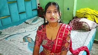Step hot mom with First-time alone at home
