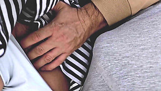 She Met a Horny Stranger in the Bus Who Was Not Ashamed to Finger Her Pussy and Cum in Her Panties