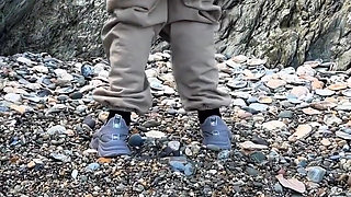 Desperate Girl's Pee on the Beach Compilation
