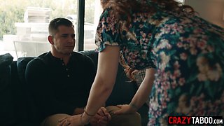 Lusty mom fucks believer with big penis