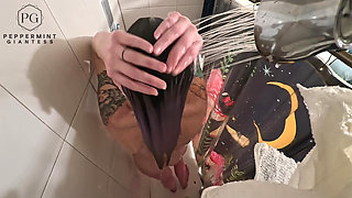 6.7 Tall Amazon Shower Routine POV Overhead Giantess Goddess