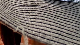 Rooftop POV Blowjob in Broad Daylight