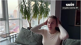 My Morning Coffee Got Me So Horny I Teased Him Until I Couldnt Wait, Dragged Him Upstairs For Deep Blowjob & Rode Him To Multiple Creampies!