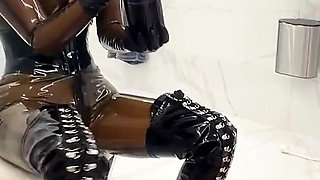 Slave Milking and a Double Golden Shower