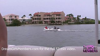 Freshmen cranks get nude on spring break boat ride