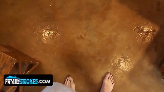 Will My Stepdaddy Kiss Me if I Wear Mommy's Clothes? Maybe He'll Even Touch My Pussy