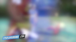 Big tits xxx with delightful Jake Adams and Jade Kush from Cosplayground