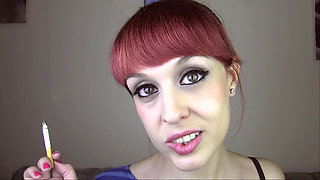 Smoking Fetish Extreme Close-up