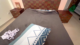 POV My Girlfriend's Best Friend Sucks My Cock, Rides on It and Throws Milk From Her Breasts - Tommymillerx